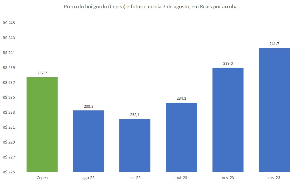 preço futuro do boi gordo