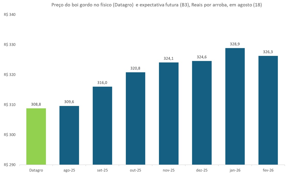 preço futuro do boi gordo