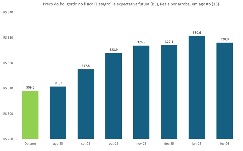 preço futuro do boi gordo
