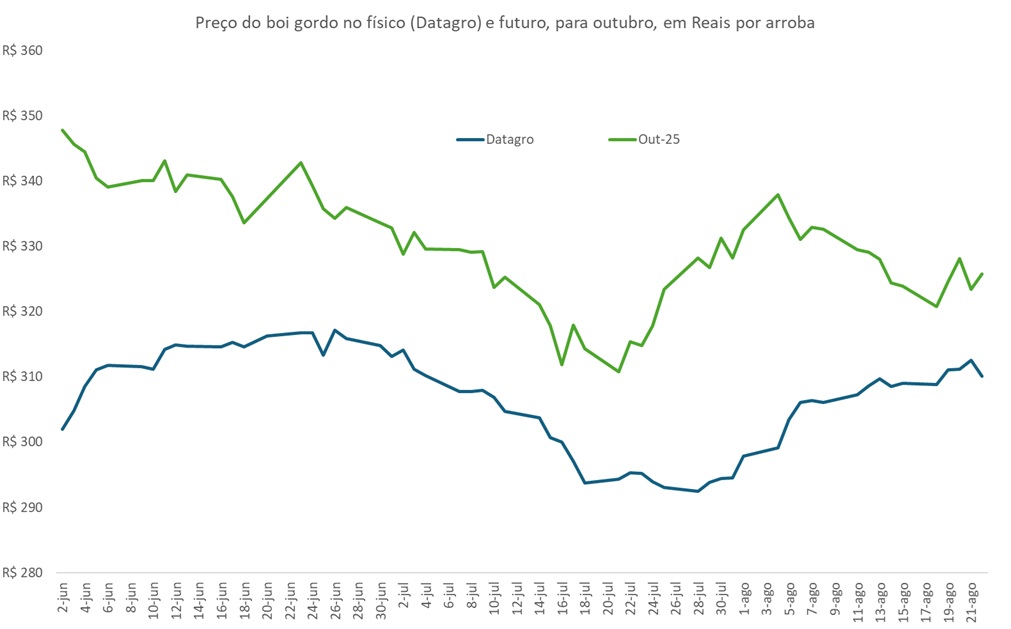 preço futuro do boi gordo