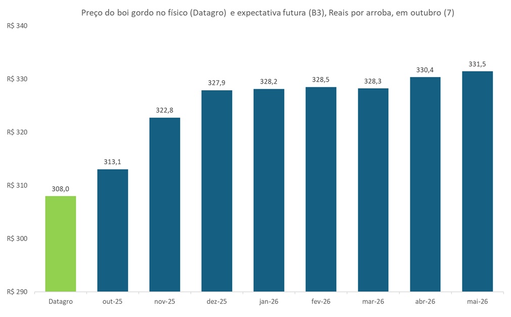 preço futuro do boi gordo