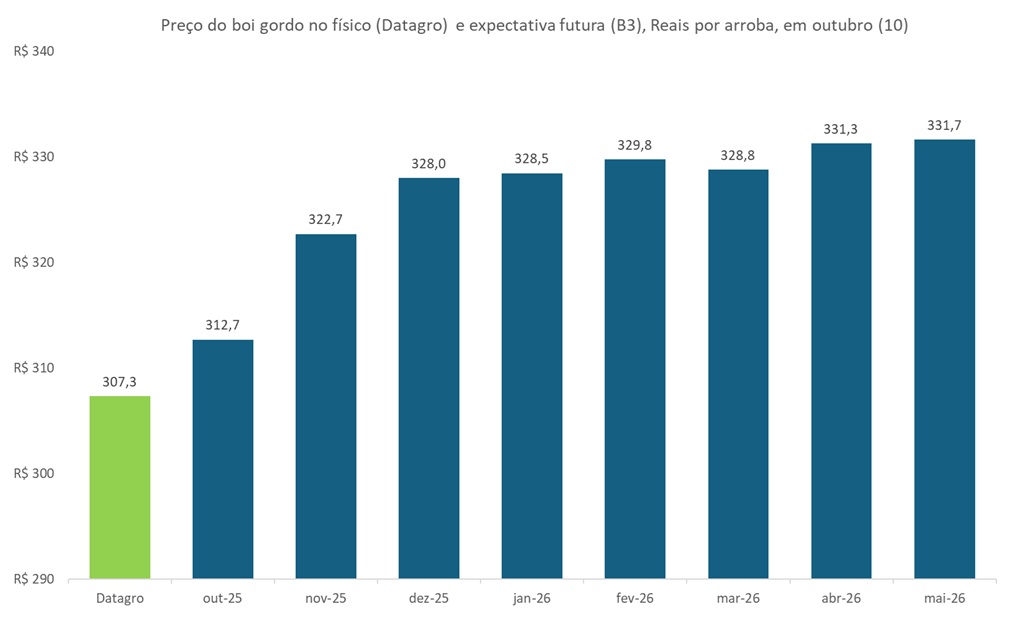preço futuro do boi gordo