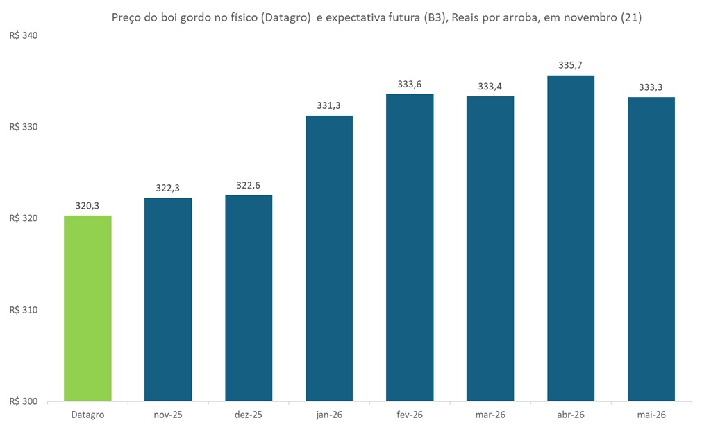 preço futuro do boi gordo
