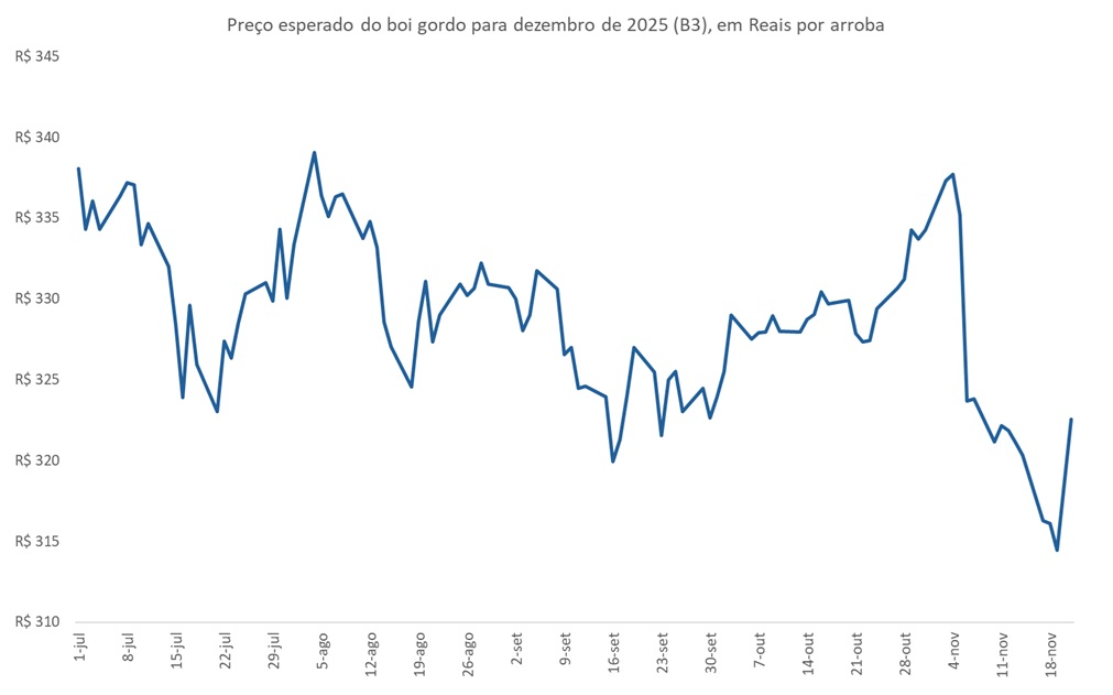 preço futuro do boi gordo