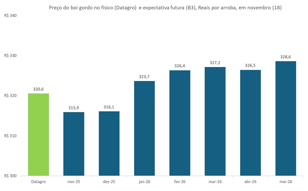 preço futuro do boi gordo