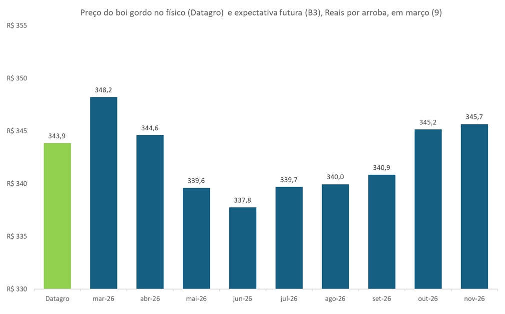 preço futuro do boi gordo