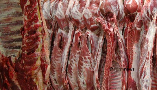 preço da carne bovina exportada