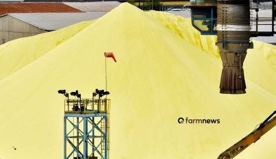 importação de enxofre pelo Brasil